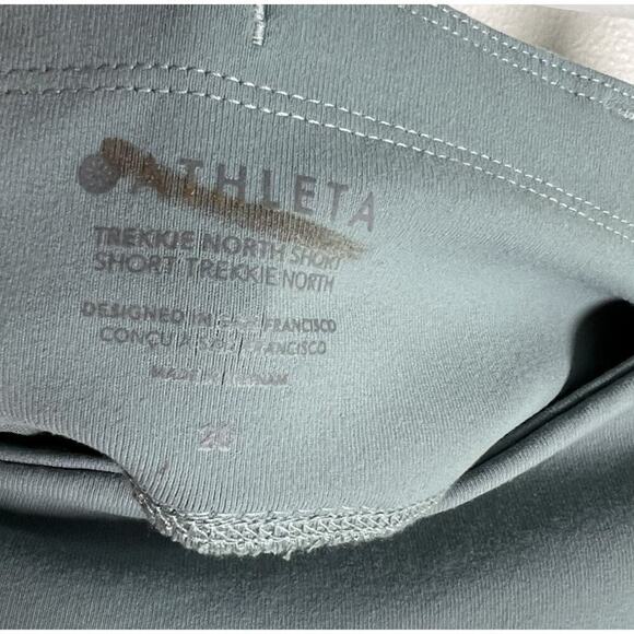 Athleta Trekkie North Short Green Ethereal Magnolia Bloom Plus Size 20 NEW - Picture 5 of 7